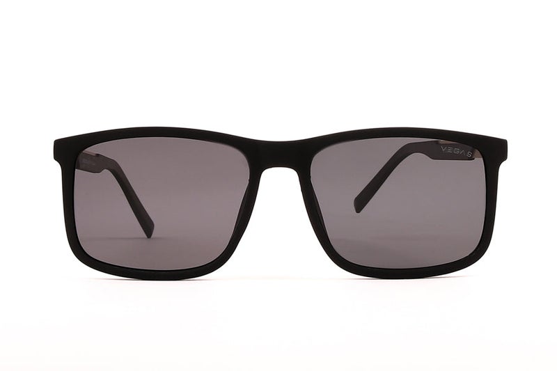 VEGAS Full Rim Rectangular Men Grey  Sunglasses V2102 C3 - Image 1